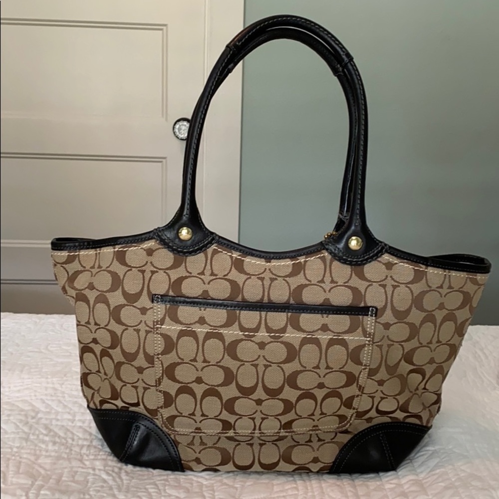 Coach Bag With The Signature Canvas - image 2